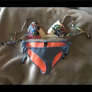 Triangl bikini bottom and top